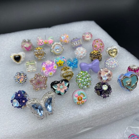 Bulk Lot DIY Fancy Pen Beads Hand Crafted (40pcs) - Picture 2 of 6